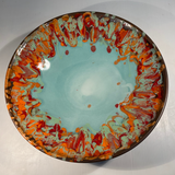 Decorative large bowl