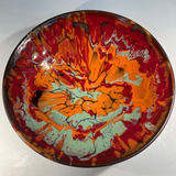 Decorative large bowl