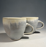 Mottled cream grey